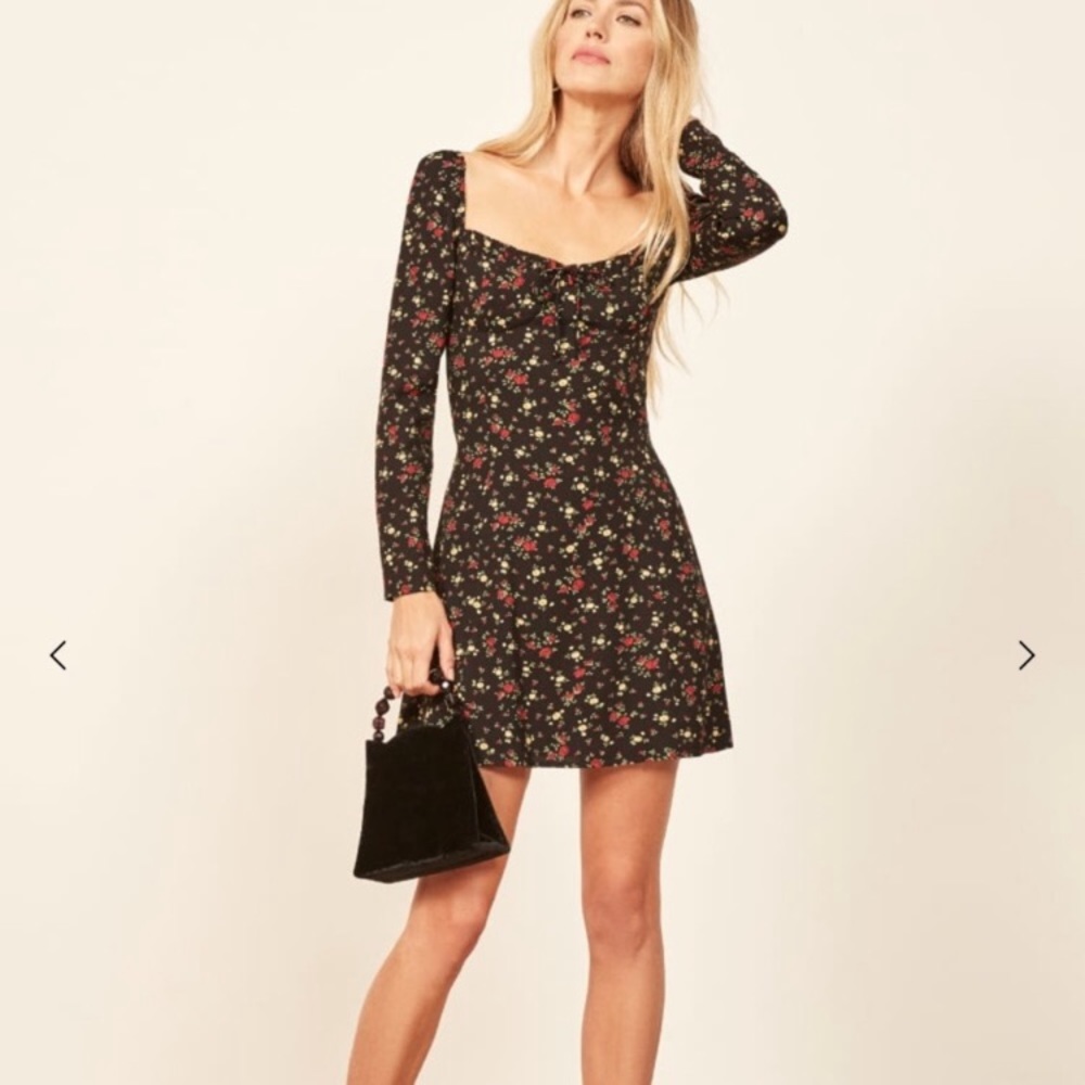 Reformation Sydney Mini Dress Floral size 6